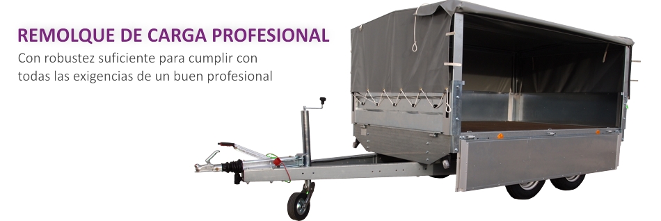 REMOLQUE DE CARGA PROFESIONAL